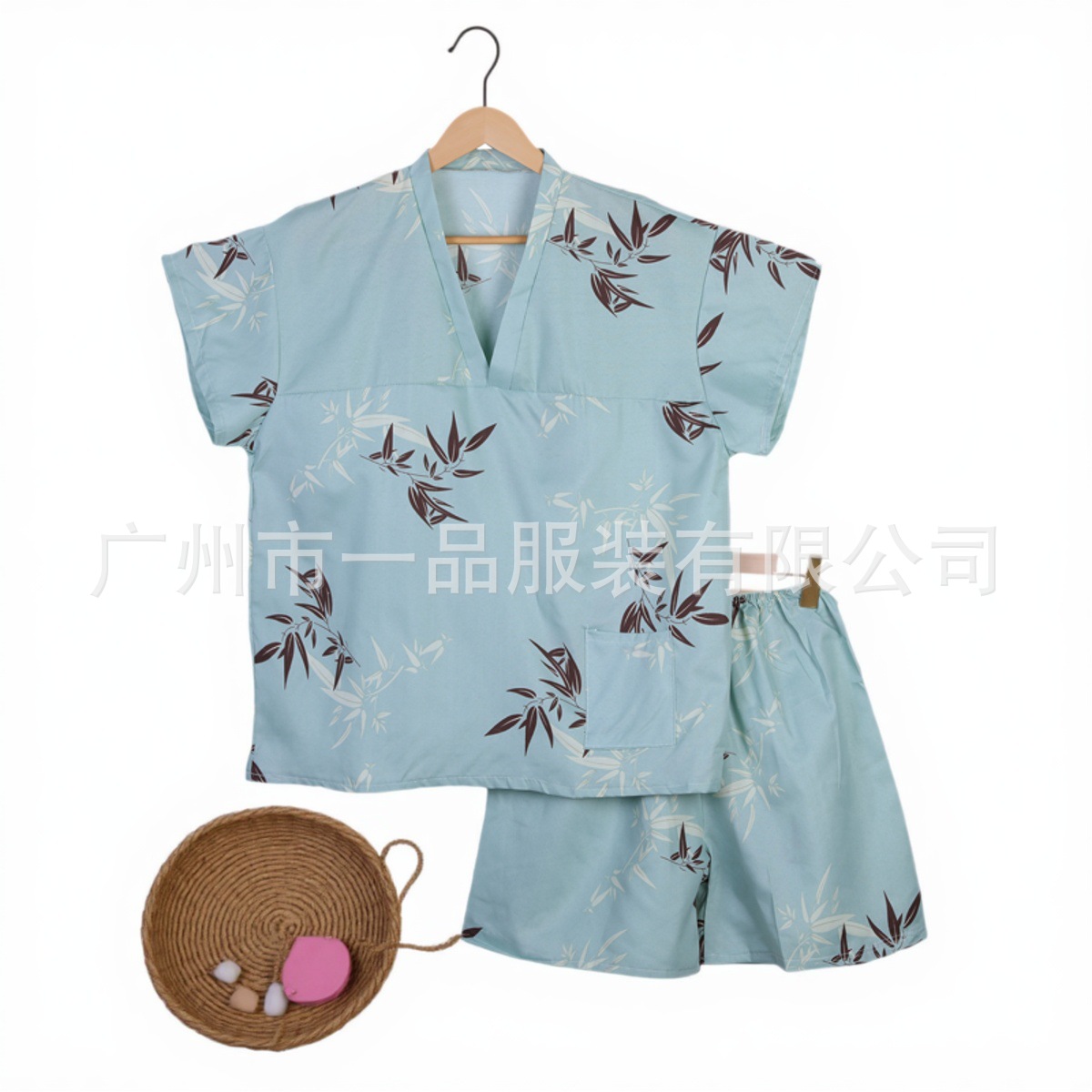 Disposable Bath Suit for Men Plus Size Bath Steaming Suit Physiotherapy Massage Suit Moxibustion Beauty Suit Spa Foot Massage Shop