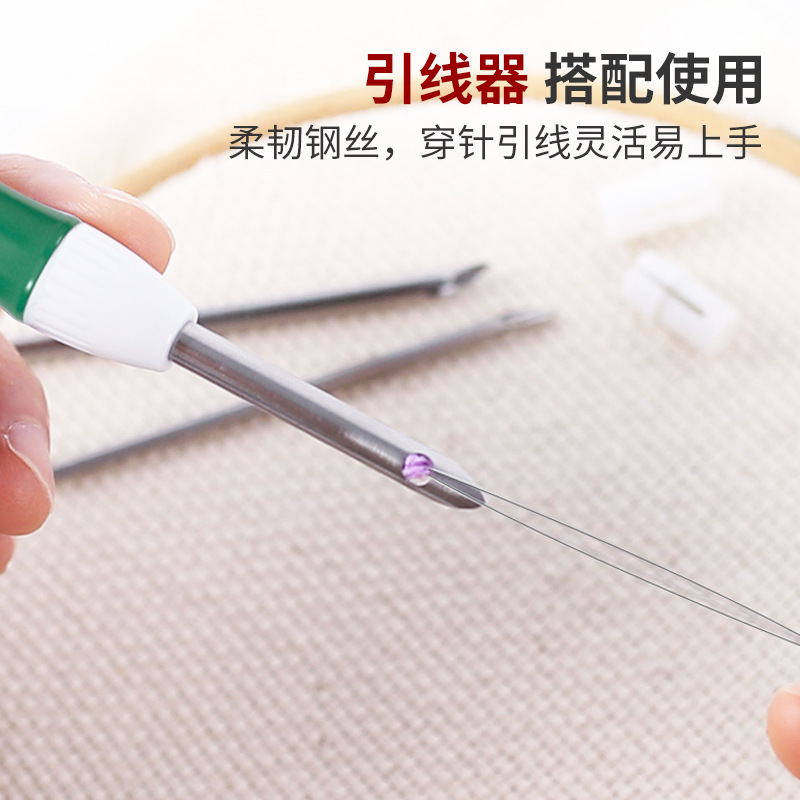 SOURCE Factory wholesale Russian stamp coarse wool adjustable stamp needle stamp pen stamp embroidery material package stamp needle