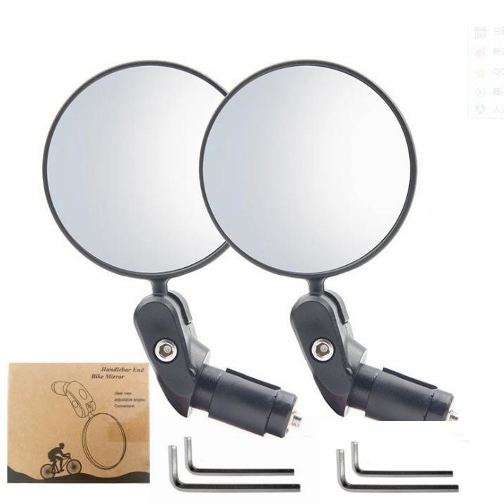 Bicycle Rearview Mirror Mountain road bike foldable convex rearview mirror universal reflector riding equipment
