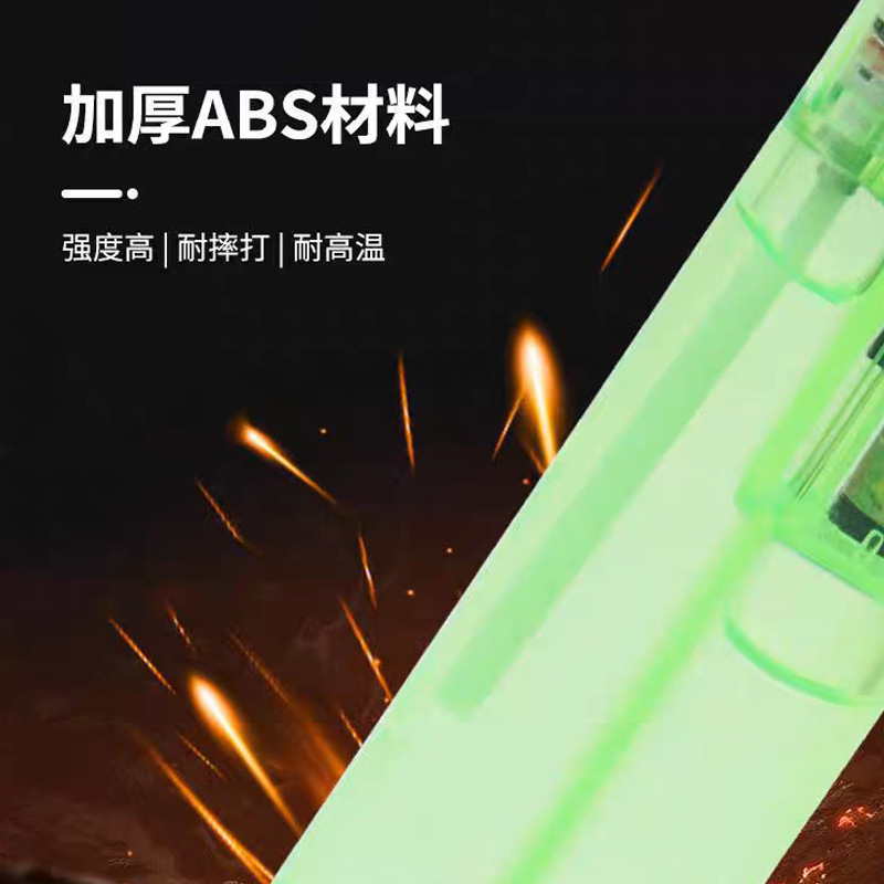 Wholesale plastic electronic open flame lighter disposable lighter 721 transparent ordinary supermarket household manufacturers postage