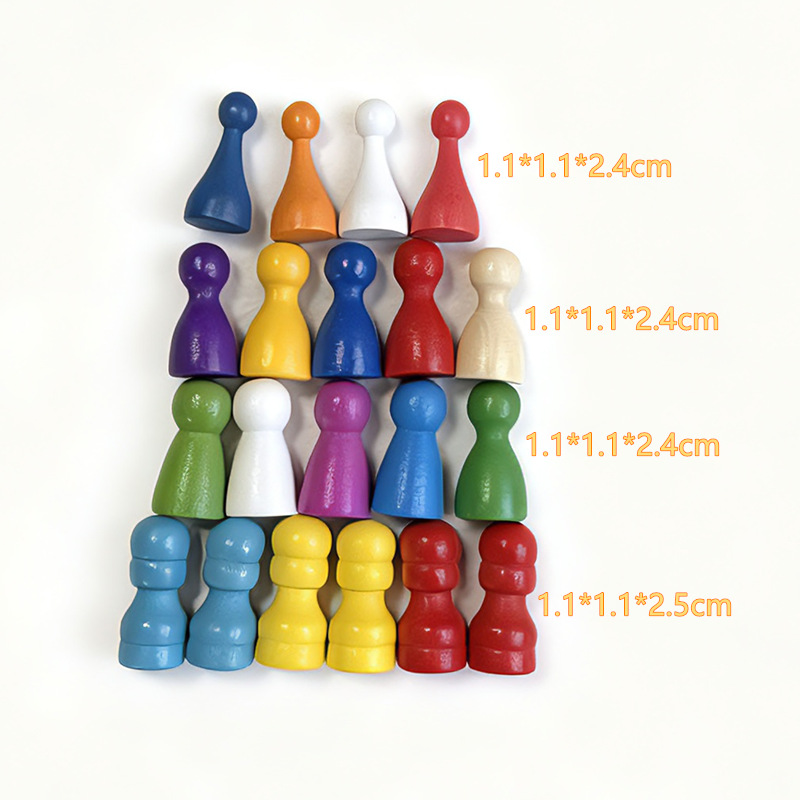 Manufacturer Wholesale Wooden Checkers Flying Wooden Pieces Herringbone Checkers Tabletop Game Parent-Child Interactive Educational Toys