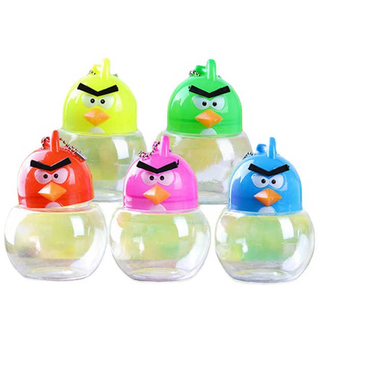 Portable small plastic bucket fish tank aquarium goldfish bottle QQ Cup turtle box goldfish tank stall wholesale