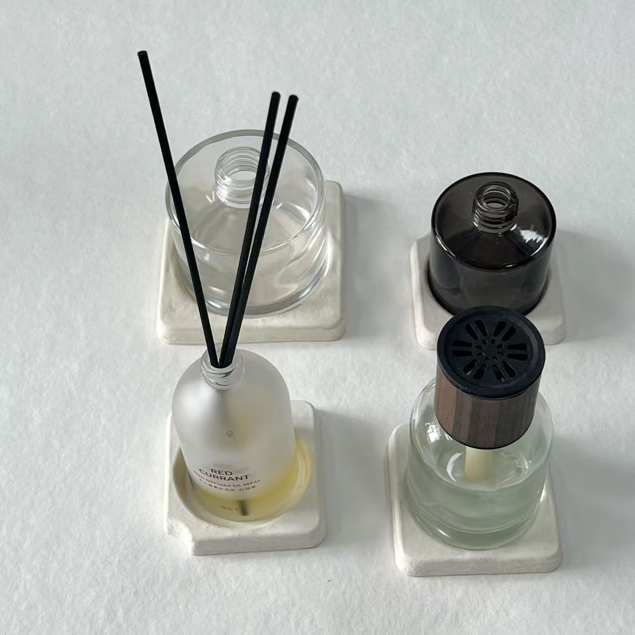 Paper Pulp Molded Packaging, Proofing, Sugarcane Pulp Wet-Pressed Environmentally Friendly Degradable Material, Aromatherapy Display Paper Inner Tray