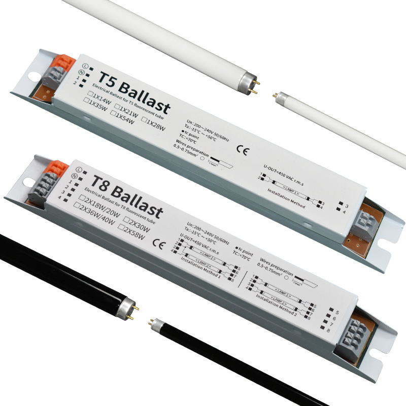 T5 Ballast T8 Digital Ballast Fluorescent Lamp Fluorescent Lamp One-To-Two Sterilization Lamp Mosquito Killer Lamp Ballast
