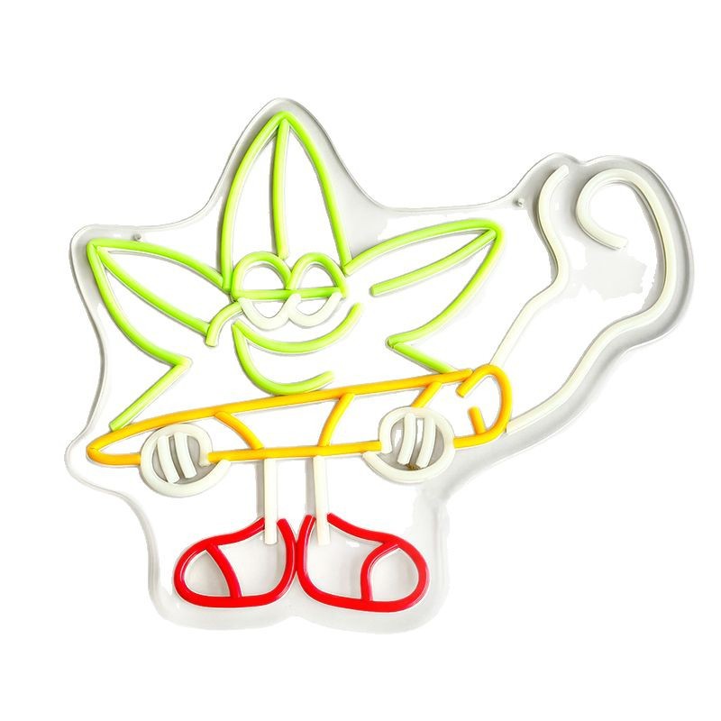 Cross-Border Export Led Modeling Atmosphere Light Outdoor Indoor Led Neon Light Luminous Characters Popular Wall Decorative Light DIY