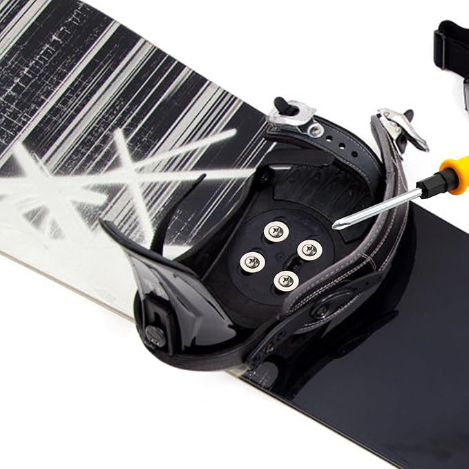 Snowboard binding fixed disc screw single board double board snowboard screw universal accessory gasket M6-in stock