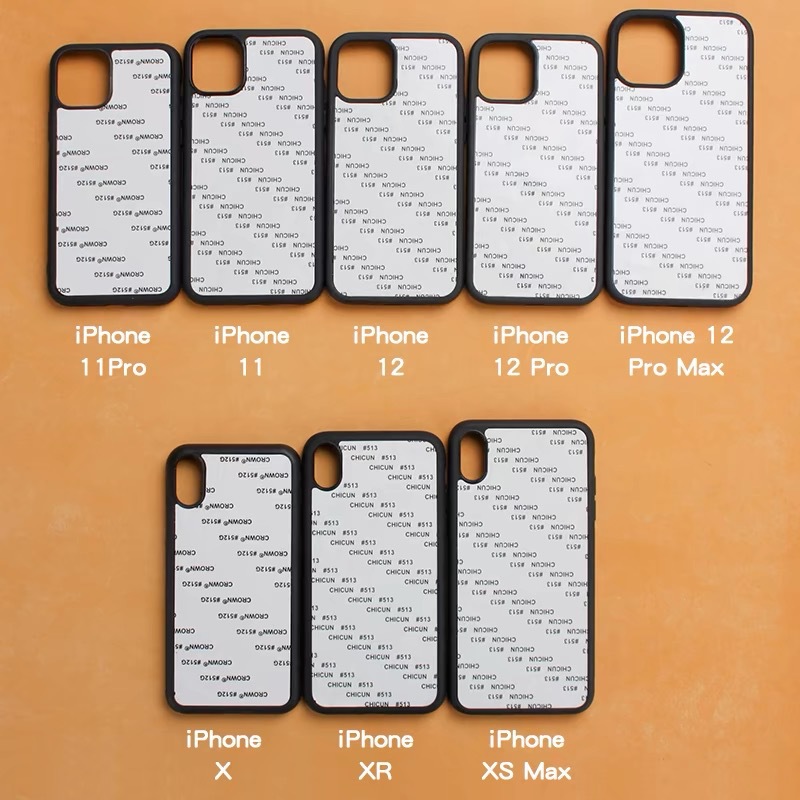 Can be attached to the skin mobile phone shell material inlaid leather silicone shell thermal transfer blank shell template