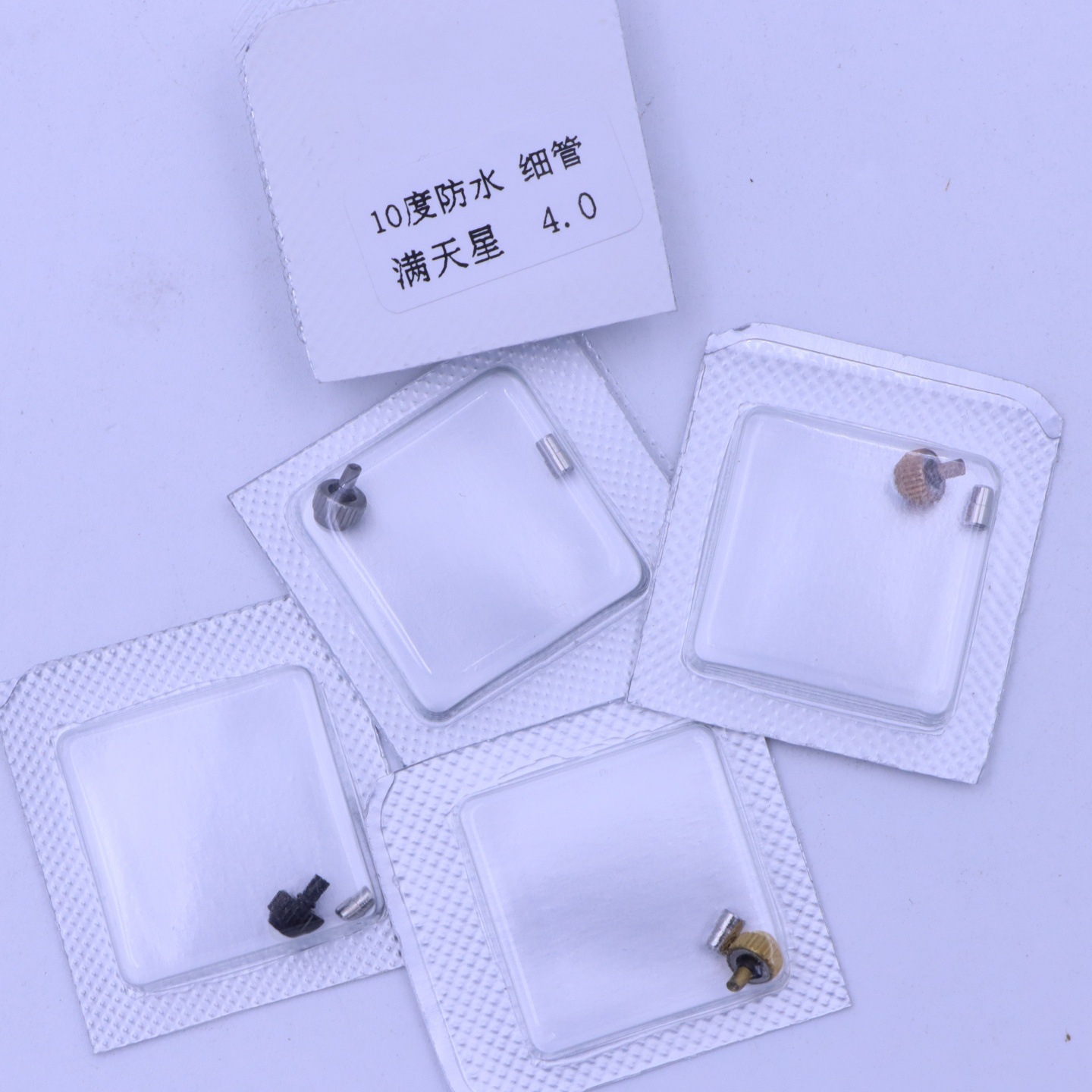 Аксессуары для часов Замена гиспофила Ручка головы часов Нержавеющая сталь 10 класса Водонепроницаемая ручка Корона Ручка для регулировки времени