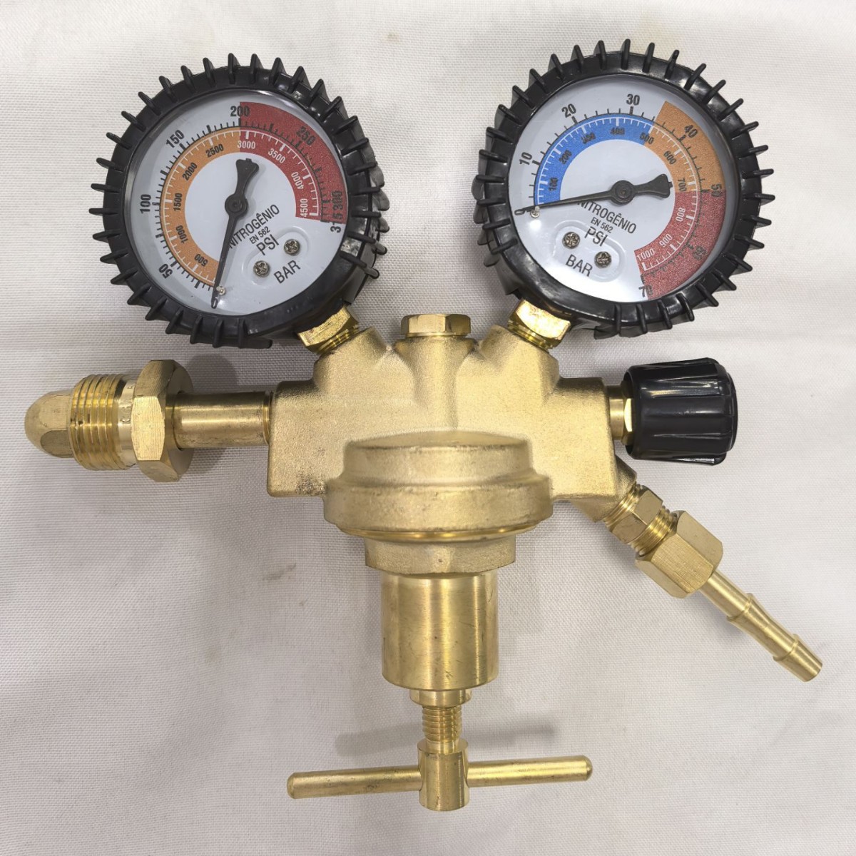 Foreign Trade Russian All-Copper High-Pressure Nitrogen G3/4 Pressure Reducer Pressure Relief Valve