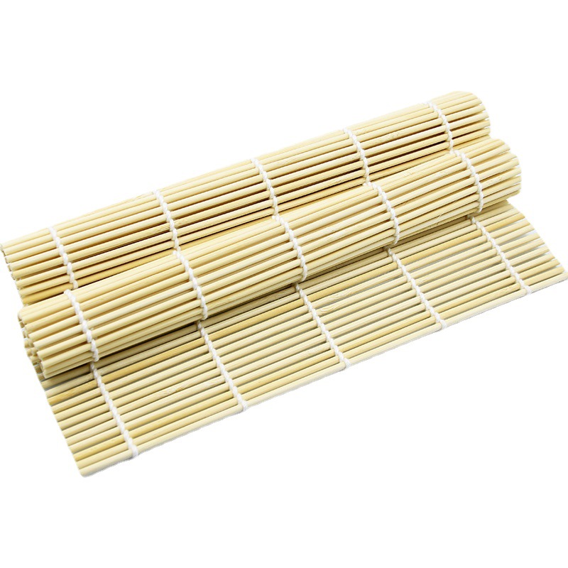 Factory Wholesale natural color sushi roller shutter DIY sushi tool set Laver Rice making accessories 24*24