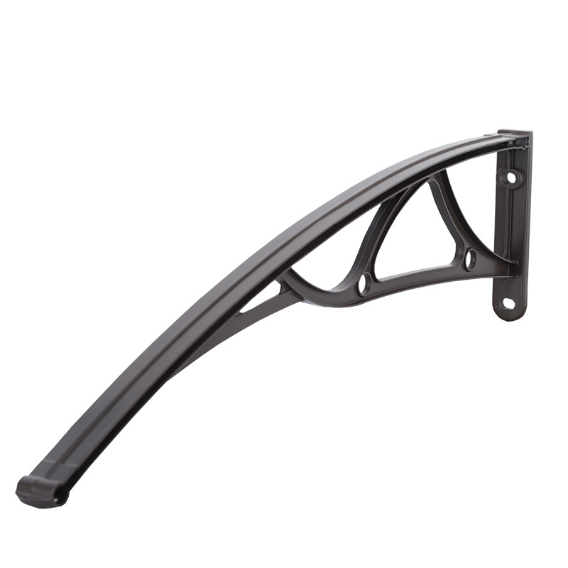 Aluminum Alloy Bracket Rain Shelter Pc Endurance Board Sunshade Canopy for Home Balcony Eaves, Large Project Quantity Discount, Rainproof Outdoor Use