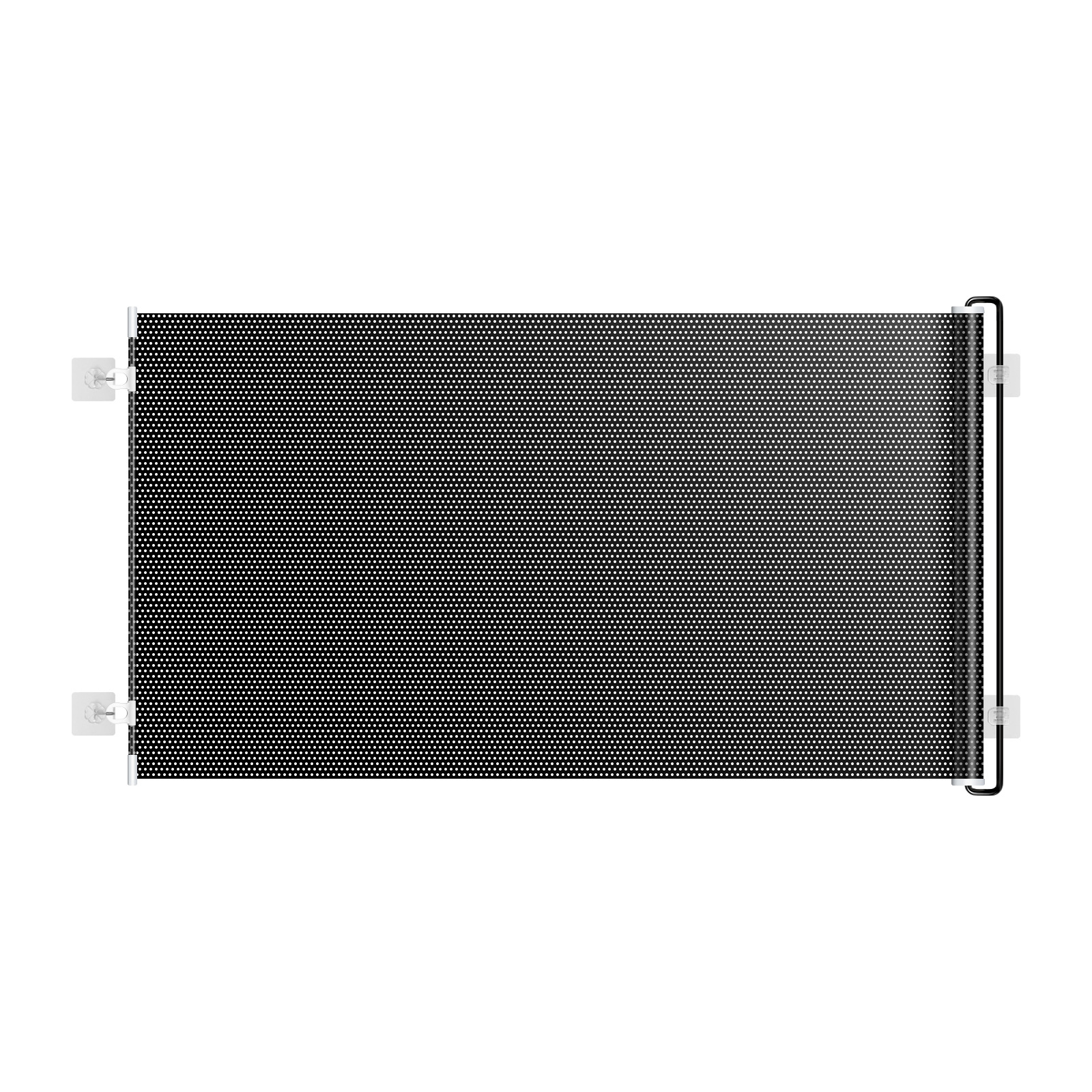 Anti-Cat Running Fence, Punch-Free Retractable Pet Barrier, Stair Door Partition, Small Dog Fence, Bendable Cat Barrier