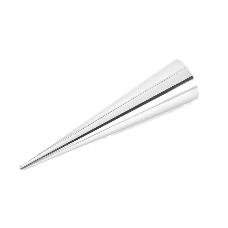 Large Tapered Tube Stainless Steel Danish Large Spiral Corner Toe Spiral Tapered Tube Toe Crisp Mould Baking Tool