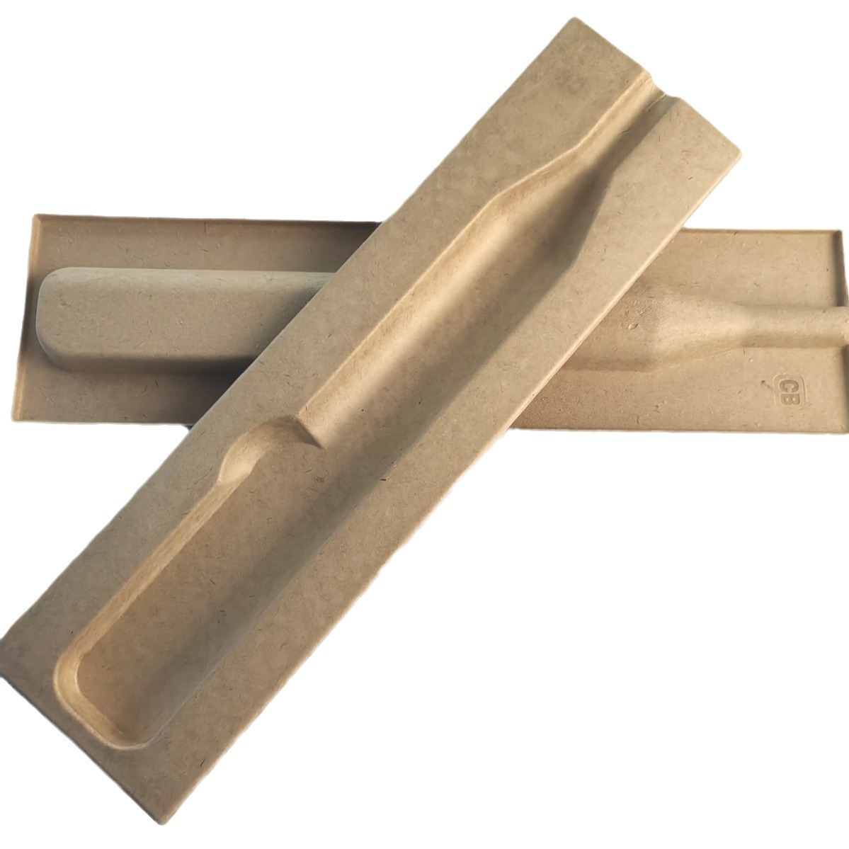 Paper Pulp Molding Manufacturer Comes with Drawings and Samples, Wet-Pressed Yellow Pulp Environmentally Friendly Material Shock-Proof and Drop-Proof Hairpin Paper Box Inner Tray