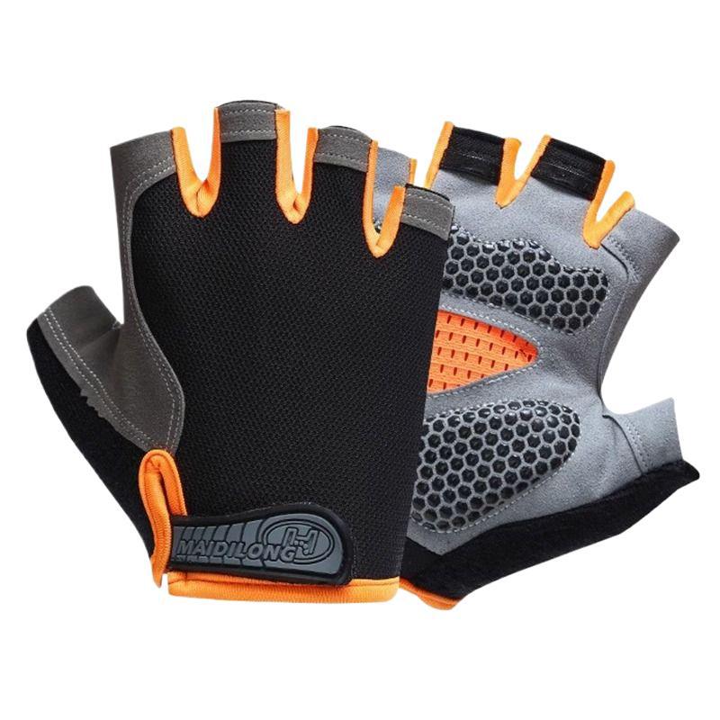 Cycling Gloves Half-Finger Shock-Absorbing Breathable Summer Thin Men's and Women's Road Mountain Bike Bicycle Spinning Equipment