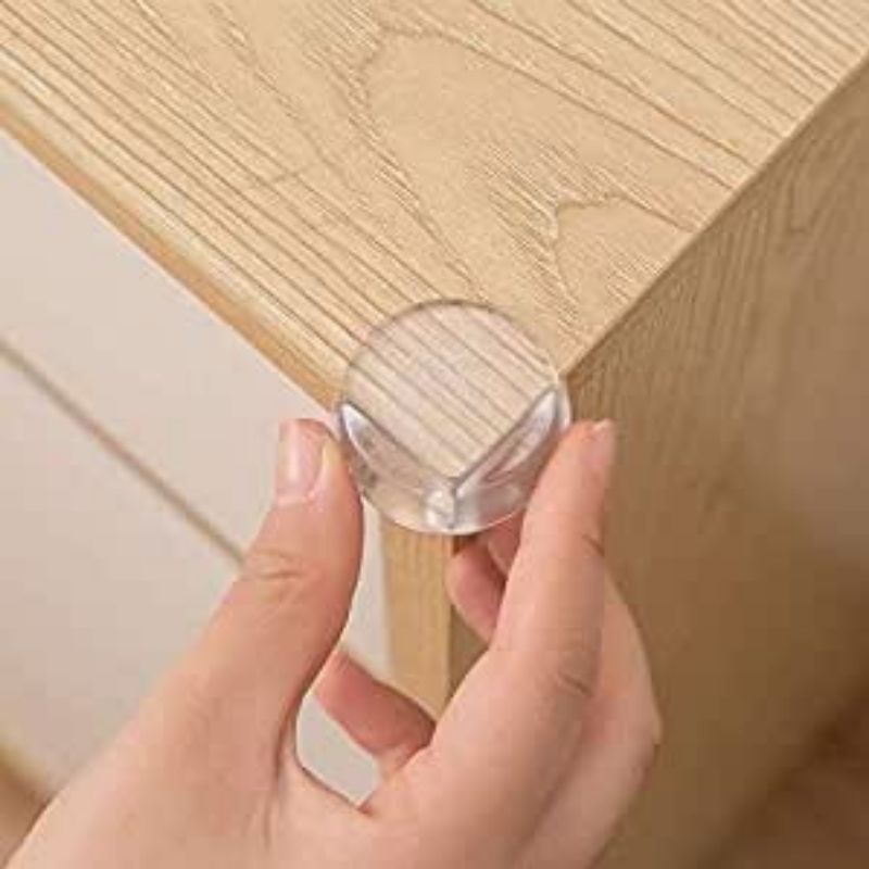 Children's Transparent Anti-Collision Corner Baby Coffee Table Protective Supplies Anti-Collision Corner Protector Kidsren's Glass Table and Chair Corner Protector Protective Cover