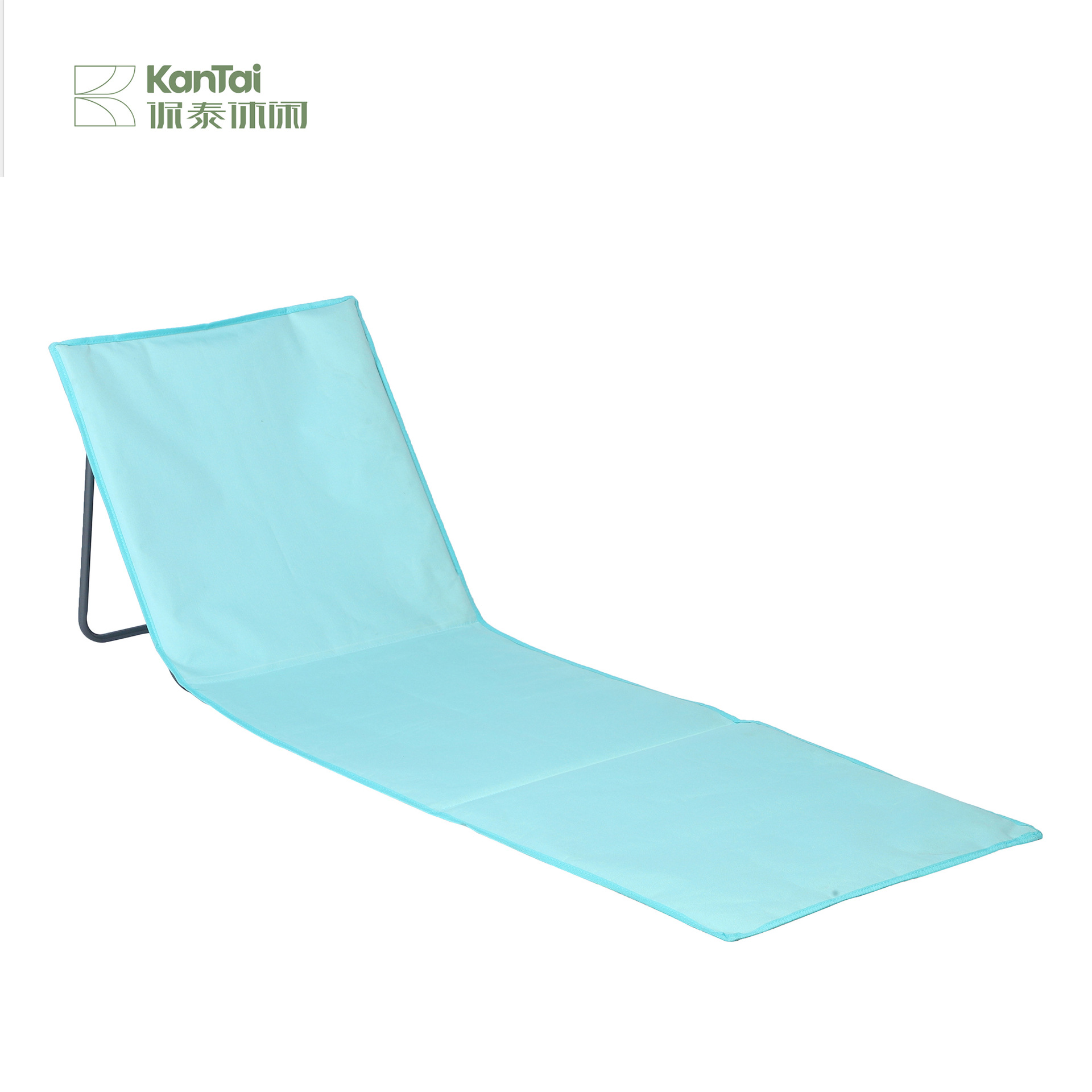 Lunch break moisture-proof picnic mat outdoor beach mat wholesale Oxford cloth gear adjustable folding sitting and lying dual-purpose chair camping