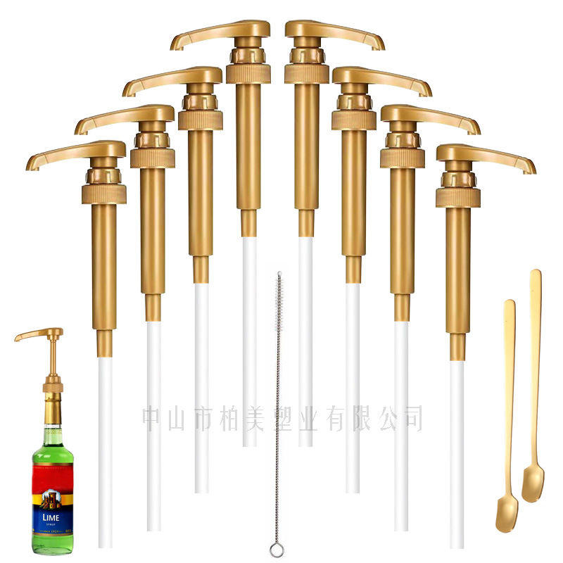 Новый диспенсер с пресс-головкой 28/400 для бутылок с вареньем и фруктозой, насос для сахара, ручной тип