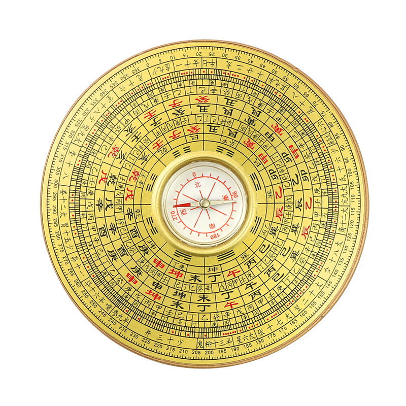 Manufacturer Wholesale Bakelite Panel Feng Shui Compass Three-In-One Comprehensive Compass Instrument with Multiple Specifications Magnetic Needle for Finding Dragons
