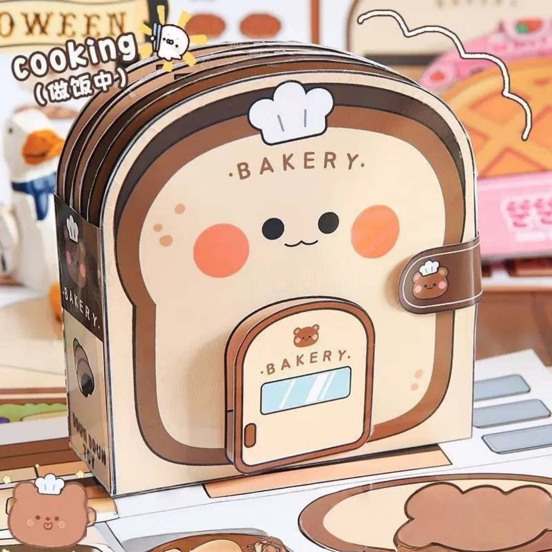 Новая тихая книга, безрезачная, куломи, DIY, домашняя книга-сказка, супер многостильная, поддержка большого количества