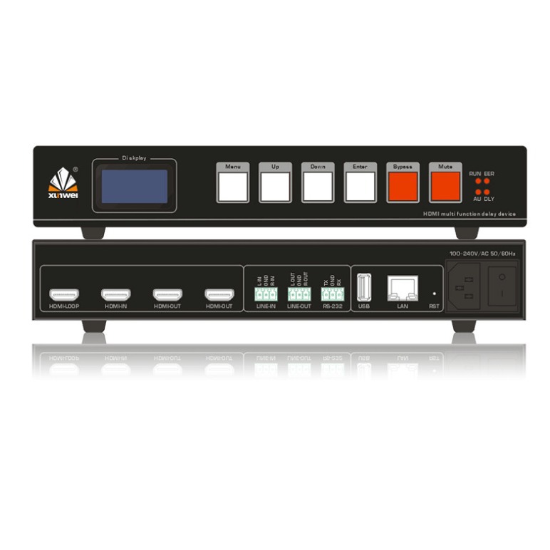 30 Seconds HDMI Audio and Video Delay Rack HDMI Picture Delay Digital Audio and Video Delay Manufacturer