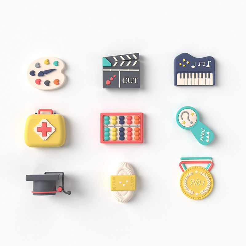 Grabbing weekly supplies props suit-year-old boys and girls baby children modern princess birthday lottery supplies soft rubber toys