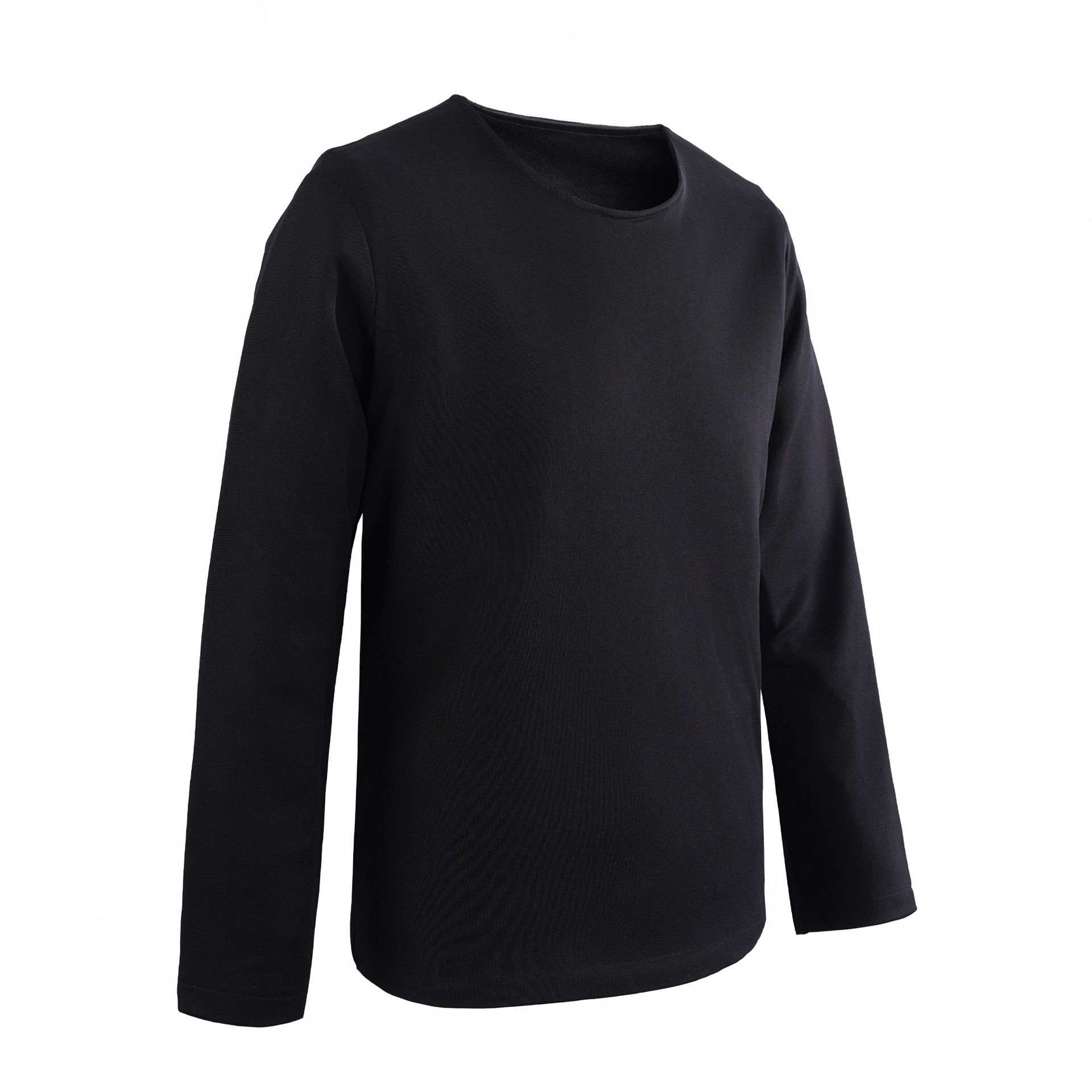 Manufacturer's Volume Black Anti-Stab Long-Sleeved Export and Domestic Sales Security Anti-Stab Work Clothes Concealed Soft Outer Wear Inner Wear