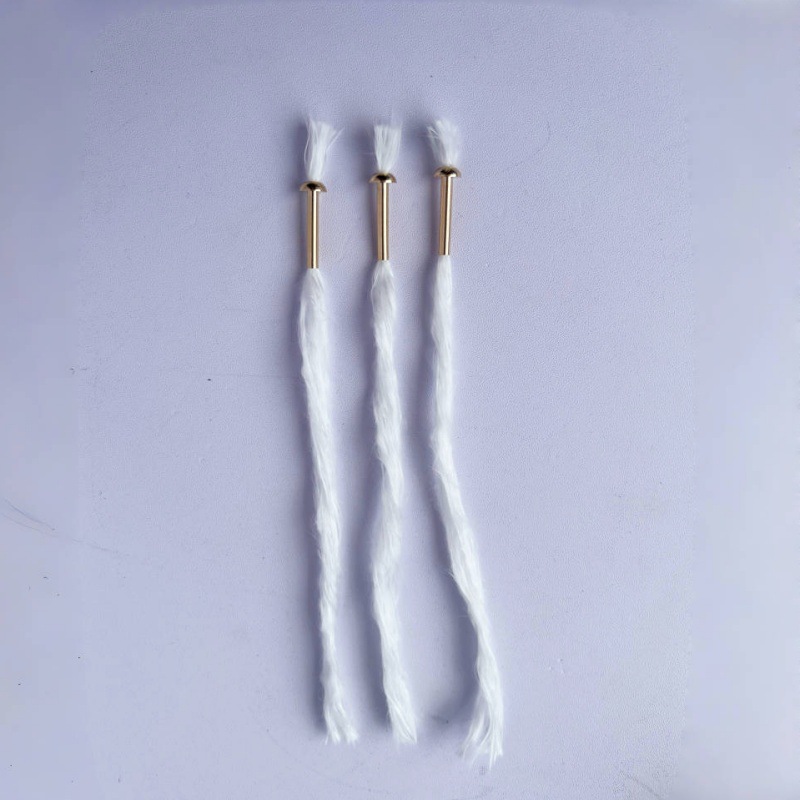 Butter Core Extended 21cm Environmentally Friendly Oil Fiber Copper Tube Wick Lamp Cord for Buddha Smokeless Liquid Butter Kerosene Lamp Zero