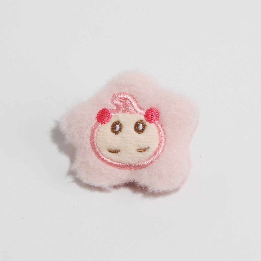 Cartoon Plush Brooch, Cute Animal Pin, Plush Doll, Shoe and Hat Sticker, Bag Pendant, DIY Clothing Accessories