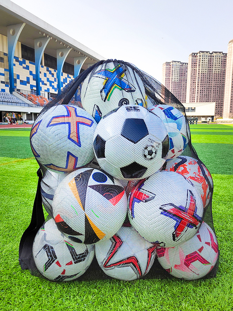 Cross-Border Football Bag, Double-Shoulder Storage Bag, Training Sports Equipment Bag, Ball Bag, Ball Backpack, Single-Shoulder Mesh Bag, Basketball Bag