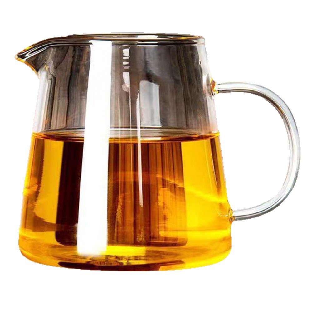Manufacturer Wholesale High Borosilicate Glass Fair Cup Heat-Resistant Tea Divider Heat-Resistant Kung Fu Tea Set Straight Fair Cup