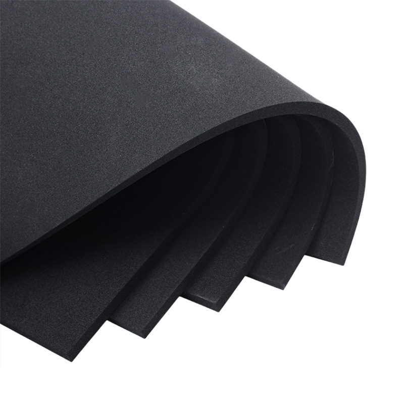 Epdm Rubber Foam Board Epdm Rubber Sponge Board Shock-Absorbing Sealing Sound Insulation Board Neoprene Flame Retardant Foam Board