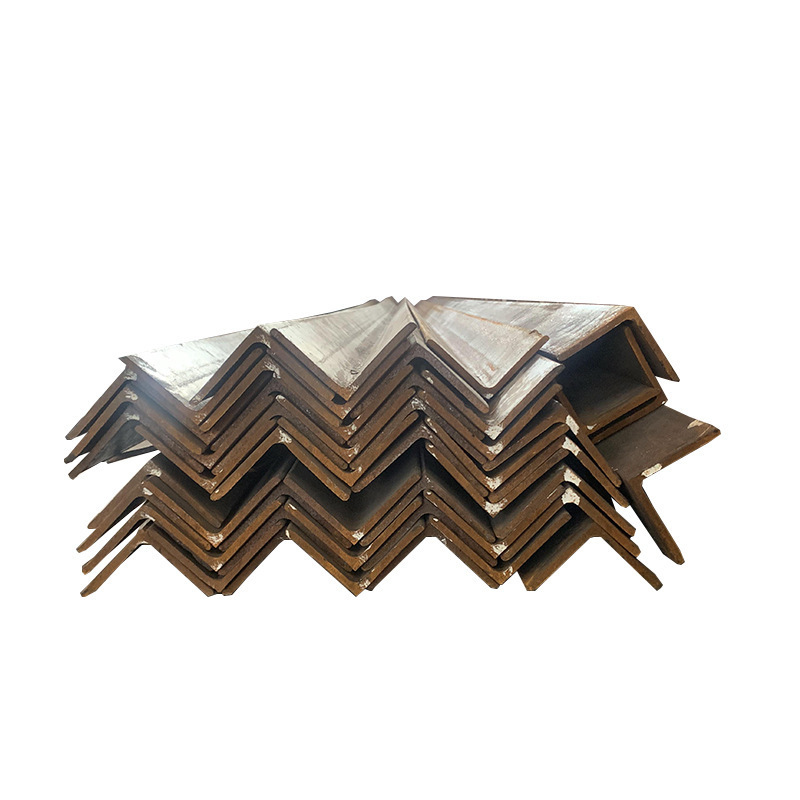 Hot-Rolled Multifunctional Triangle Iron Punching 3 #   4 #   5 # Black Material Angle Iron Q235 Equal Edge Can Be Cut Galvanized Angle Steel