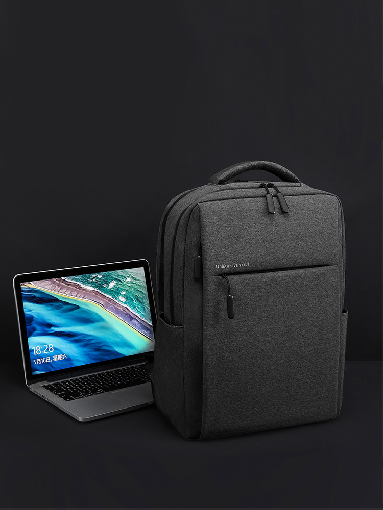 Business backpack independent computer warehouse simple atmospheric backpack bank conference enterprise gift backpack manufacturer