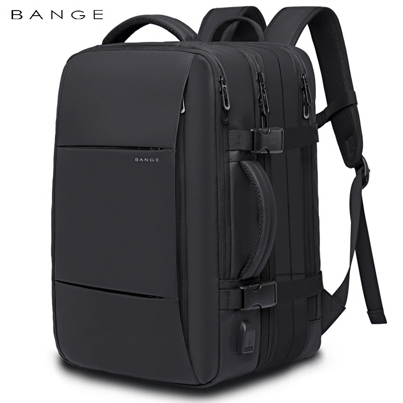 Bange Backpack Men's High-End Computer Backpack Men's Large-Capacity Backpack Casual Travel Business Trip Men's Bag