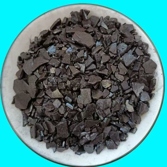 Лист угольной смолы высокой температуры, температура размягчения 130-150, используется для добавления в огнеупорные материалы и гидроизоляционные мембраны