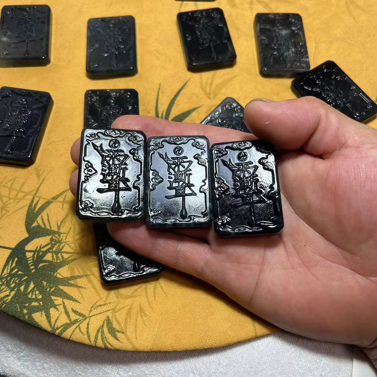 Натуральный нефрит Сиюй Цзибэй кулон даосский артефакт мир и безопасность производитель оптовая продажа