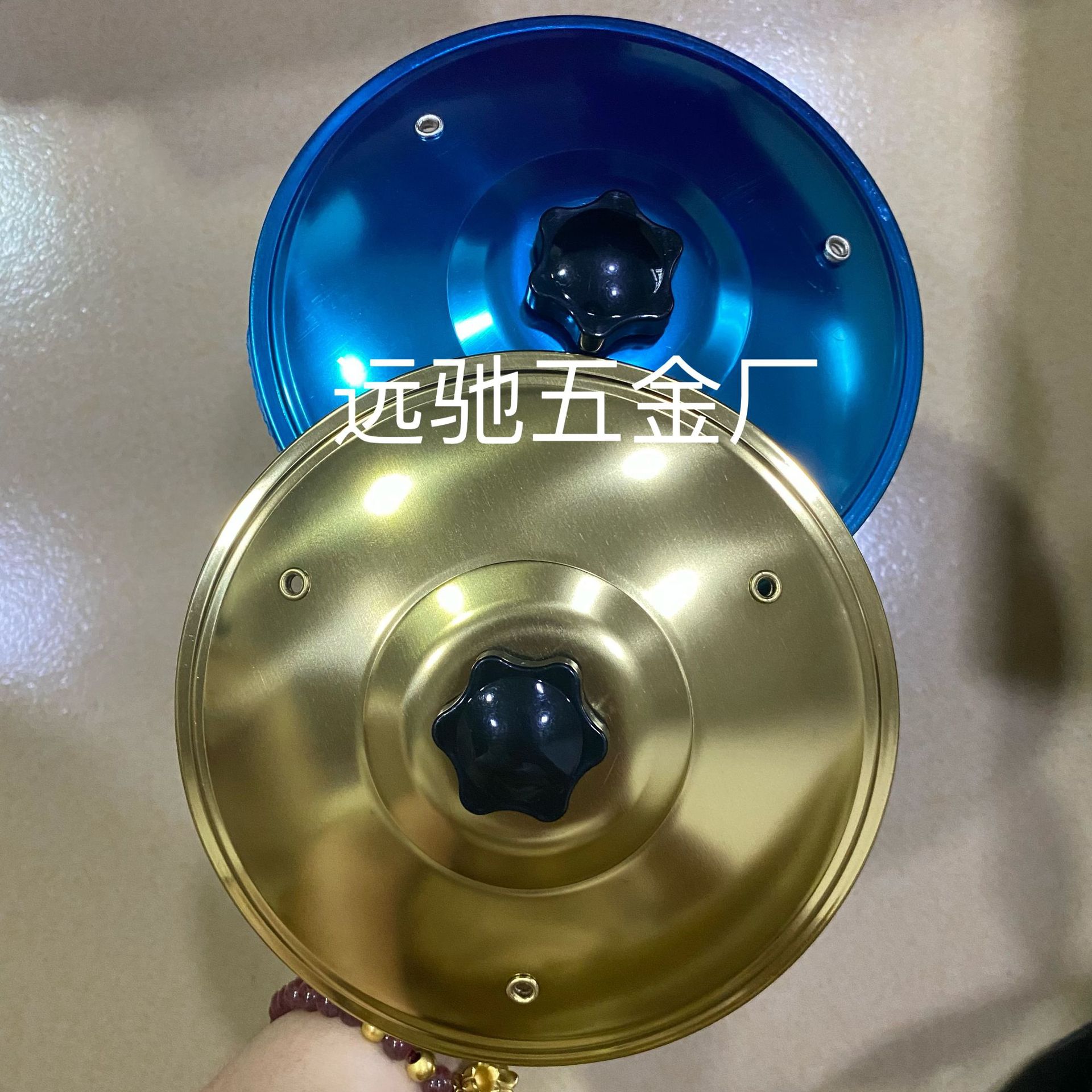 Car Crash Cymbal Amazon cross-border new air outlet car percussion cymbal stainless steel drum cymbals