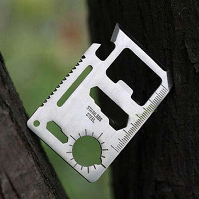 Manufacturers wholesale Swiss life card multi-function tool card large military knife card can be printed logo