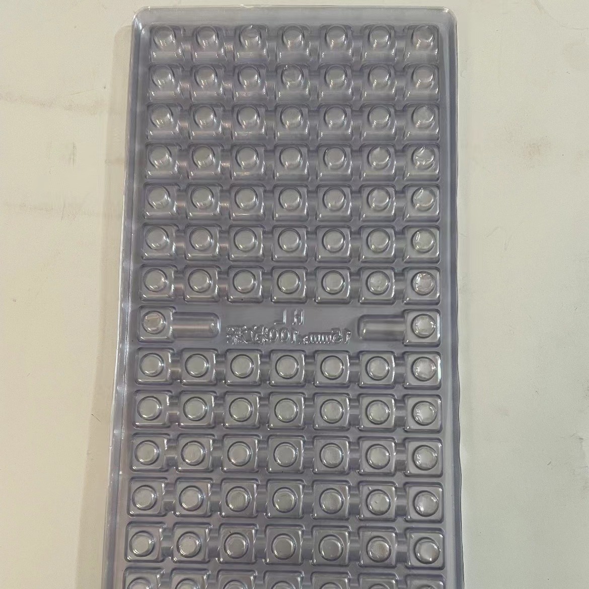 15-Sided Tray Pvc Plastic Box Button Packaging Tray