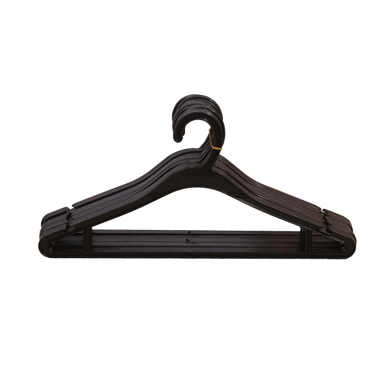Children's thickened disposable clothes hanger baby's durable plastic clothes hanger hotel clothing factory children's clothes hanger direct sales