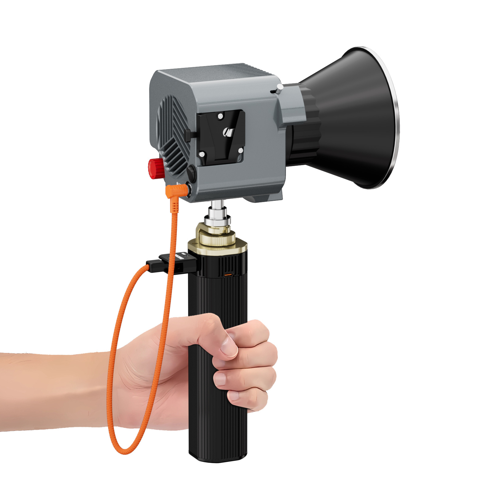 Zgcine Overseas Version Shadow Small Power H90 Power Handle Fill Light Battery Handle Handheld Power Supply Dc Port Power Supply