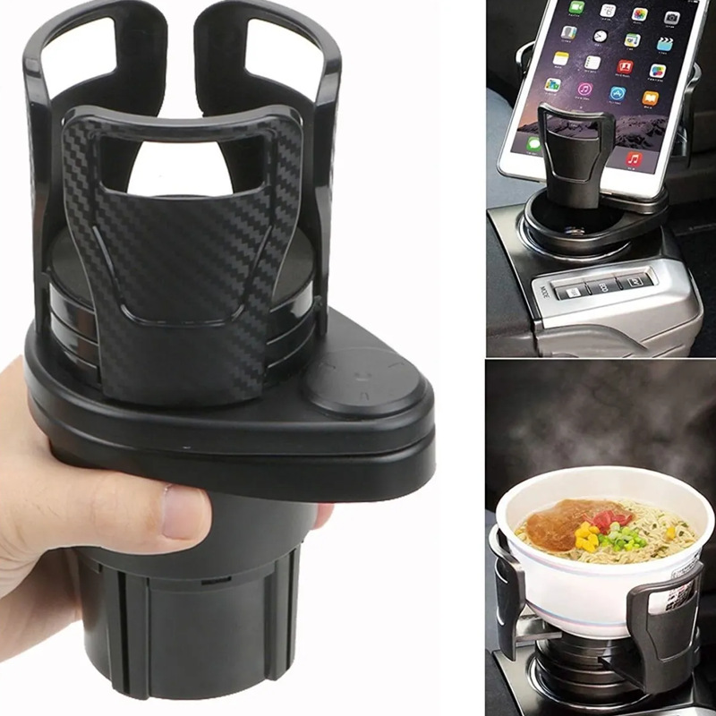 Большой держатель для чашек в автомобиле, многофункциональный, для центрального управления, для крупных грузовиков
