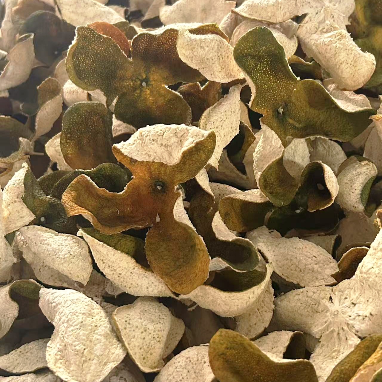 Free Shipping 25-Year-Old Xinhui Meijiang Erhongpi Mint-Scented High-Quality Tea Branches, Natural Sun-Dried Oil Room-Bursting Aroma