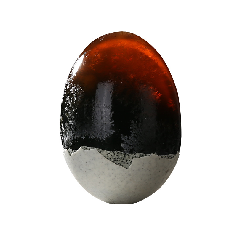 Weishan Lake Songhua egg sugar heart Songhua preserved egg full box instant food flow heart factory present duck egg changing duck egg salty heart