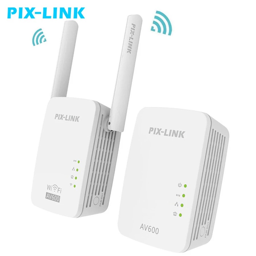Pix-link беспроводной комплект пара 300M беспроводной домашний усилитель сигнала 100 M WiFi Power Cat