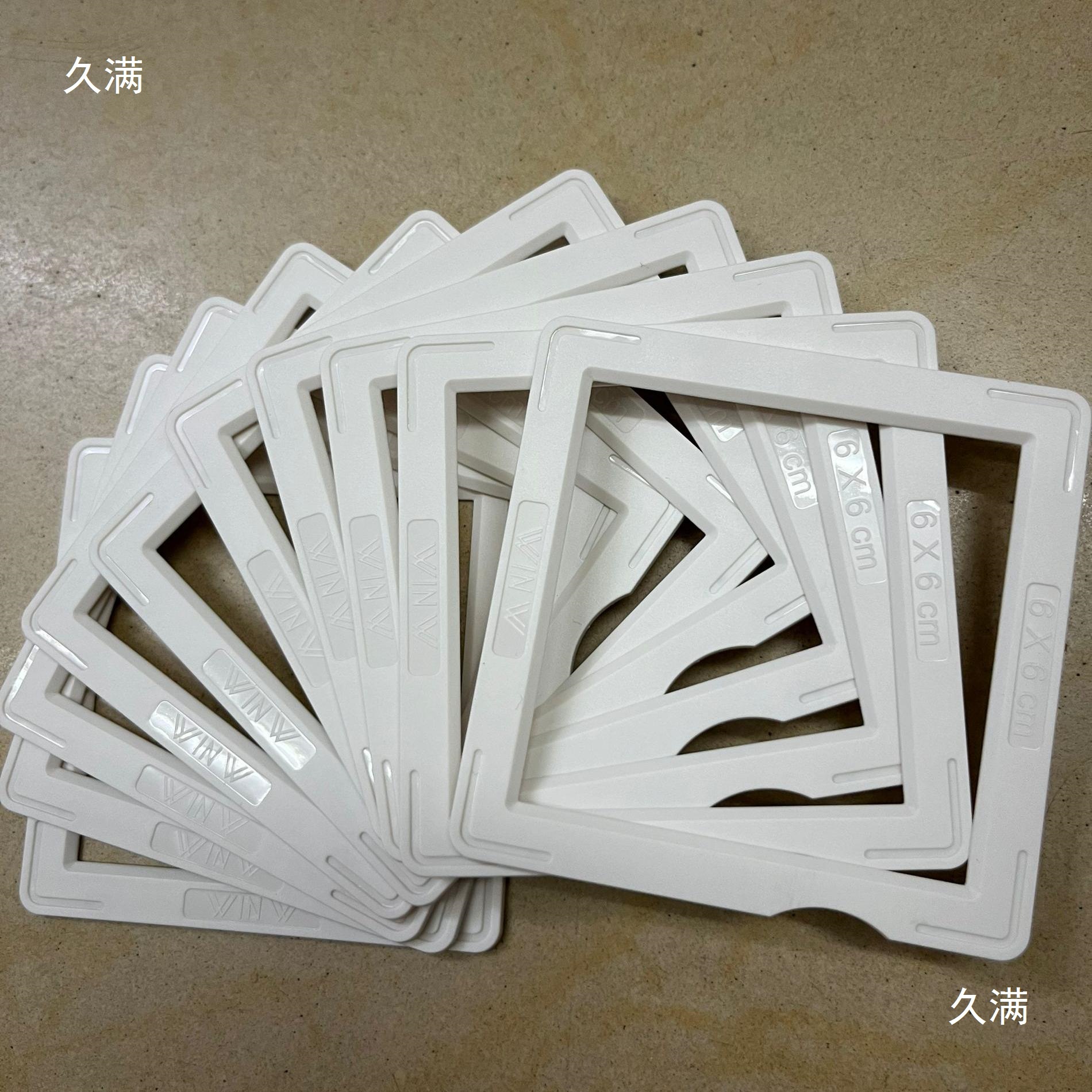 Winw120 Reversal Film Frame 6X 6cm Slide Film Holder 120 Positive Film Without Glass 60 Sets Per Box