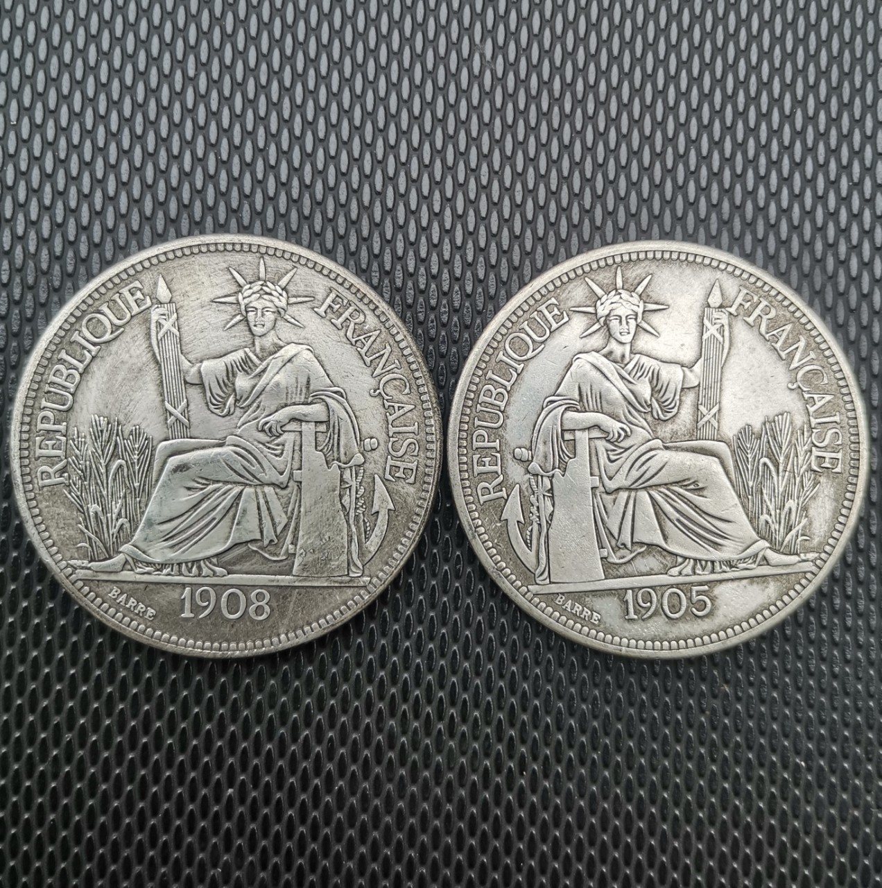 Прямые продажи от производителя, одна или две антикварные серебряные доллары из США 1908 года, диаметр 45 мм, медное ядро, серебряное покрытие, семь оснований головы