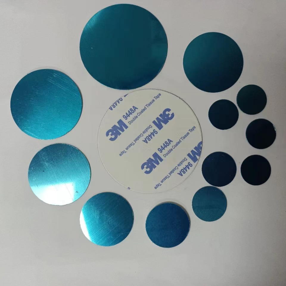 Wholesale round iron piece magnetic small iron piece 430 stainless steel round metal stamping forming thin magnetic piece