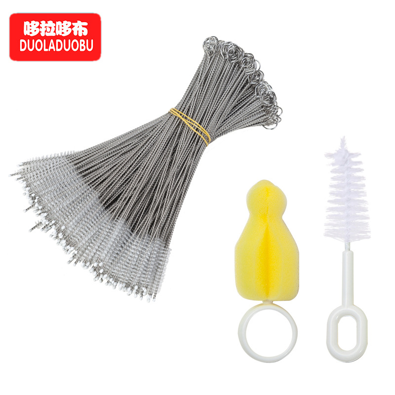Щетка для трубочек из нержавеющей стали Dorado Cloth, щетка для сосок, оптовая модель 6032